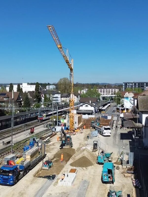 Bauarbeiten Bushof